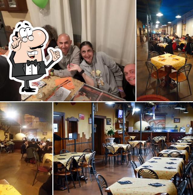 Gli interni di La Civetta Pizzeria