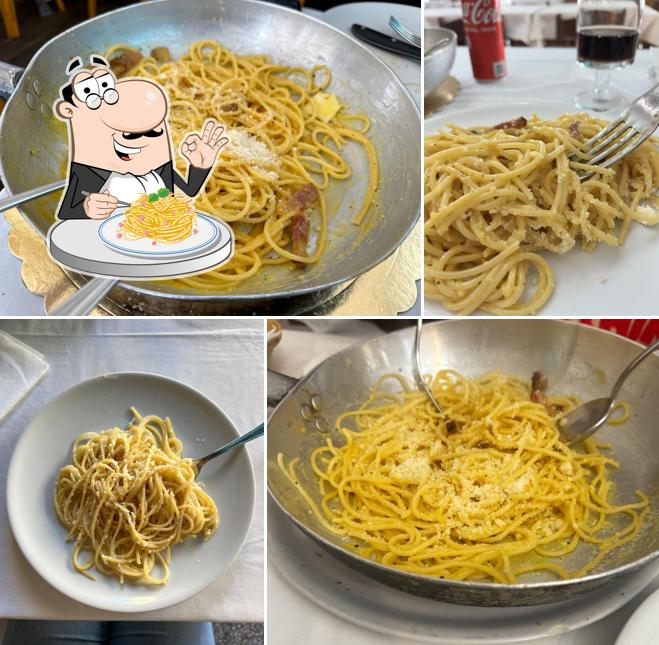 Spaghetti alla carbonara al Ristorante dei Musei
