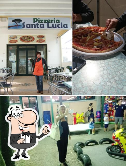 L'intérieur de Pizzeria Santa Lucia