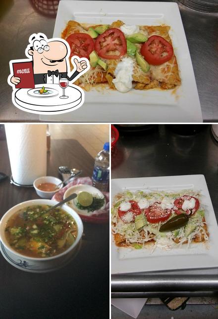 Food at Mi Casa Mexican Restaurant