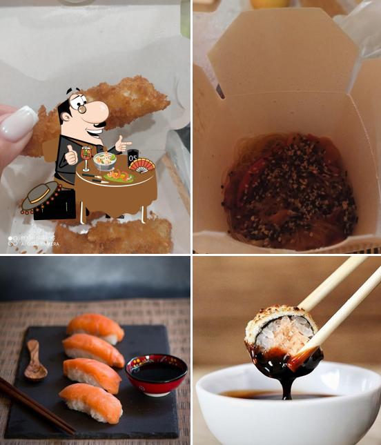 Еда в "Sushi Box"