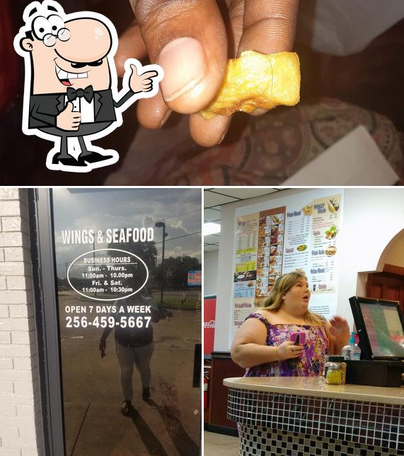Wings And Seafood in Gadsden Restaurant menu and reviews