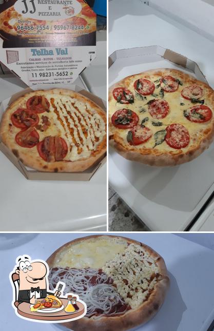 No Jj restaurante e pizzaria delivery, você pode conseguir pizza