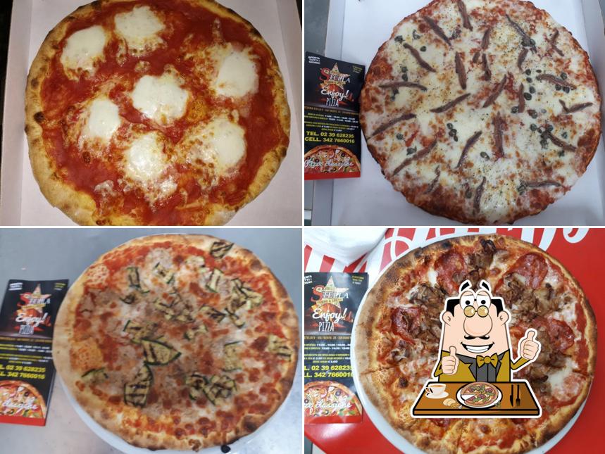 Elige entre distintos tipos de pizza