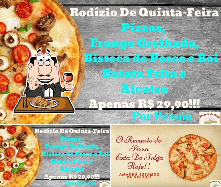 Peça diversos tipos de pizza