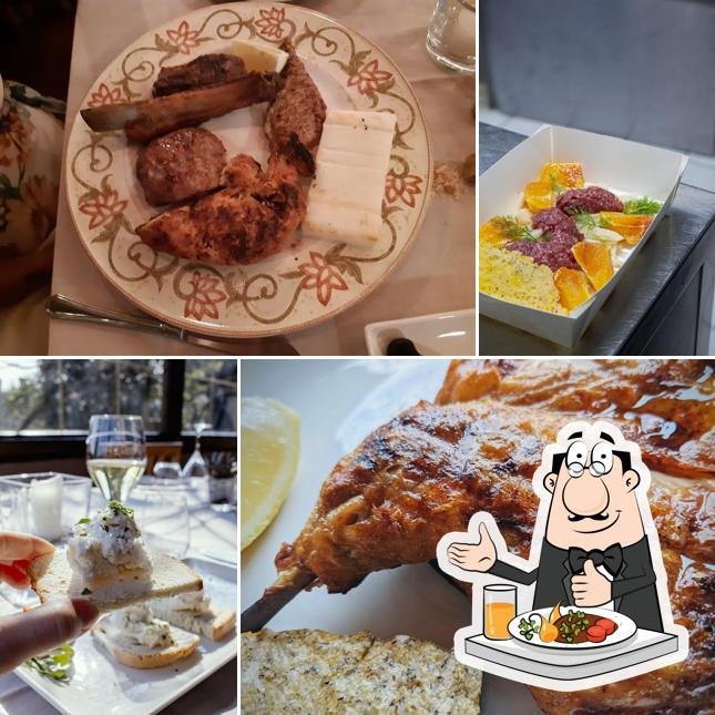 Platti al Da Ezio Ristorante in Collina