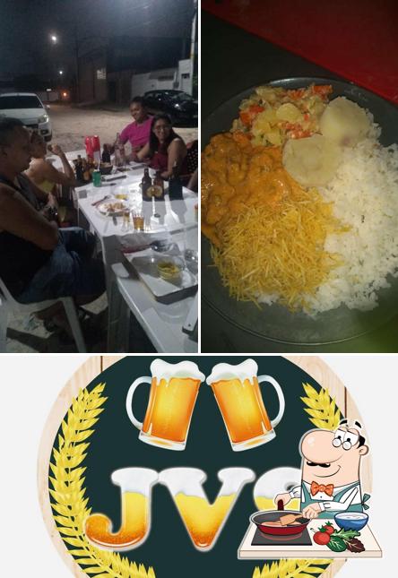 Curry de frango em ESPETARIA_JVS
