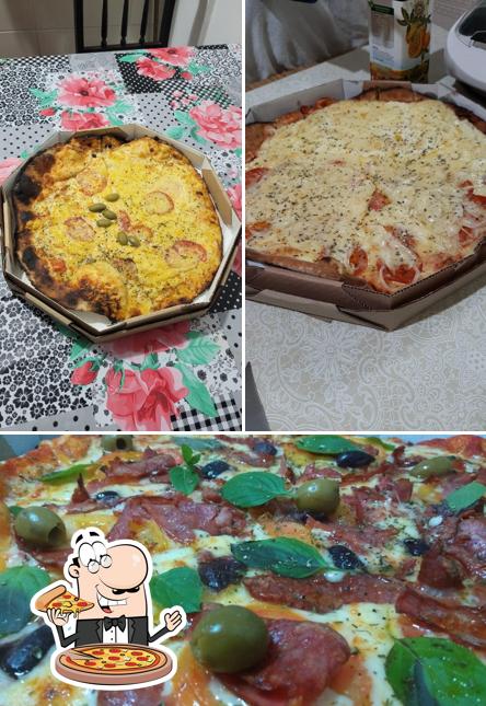 Escolha diversos estilos de pizza