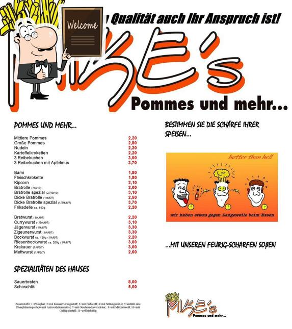 Здесь можно посмотреть изображение фастфуда "Mike's Pommes und mehr..."