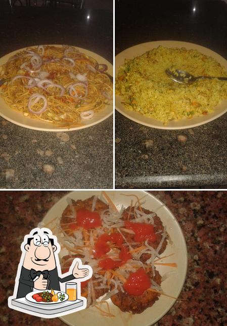 Food at Green Star Hotel & Restaurant