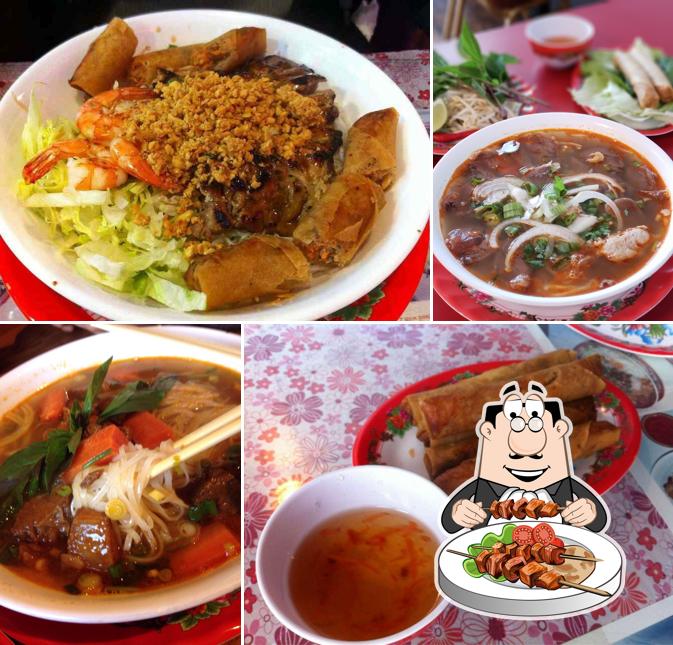 Food at Pho Vietnamese Village