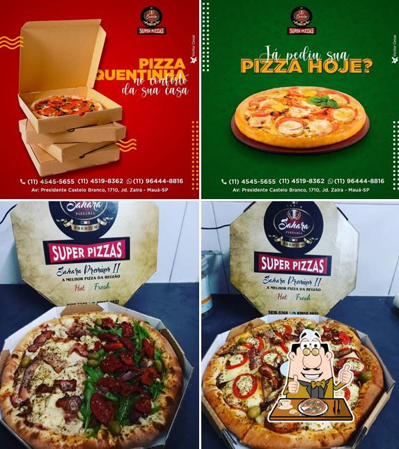 Experimente diversos variedades de pizza