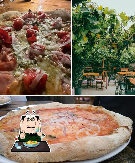 Cibo al Pizzeria dalla Lola