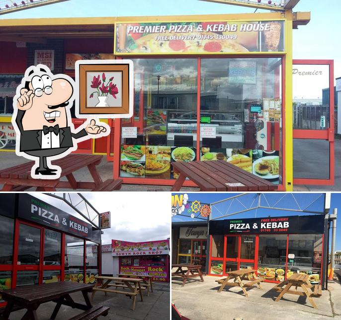 Premier Pizza & Kebab House in Towyn Restaurant menu and reviews