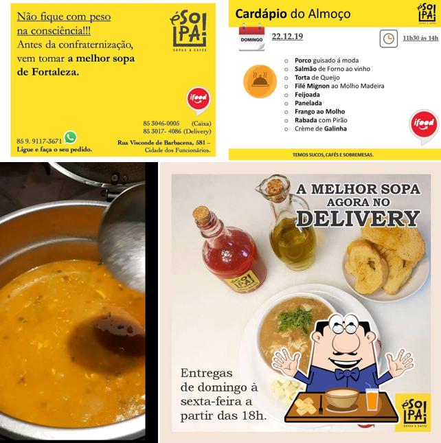 Sopa de moluscos em É Sopa!