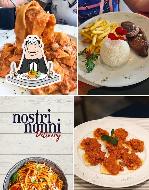 Comida em Restaurante Nostri Nonni Massaria