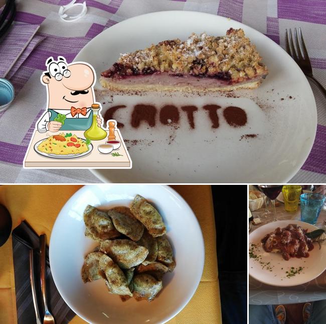 Cibo al Trattoria Crotto Alpino
