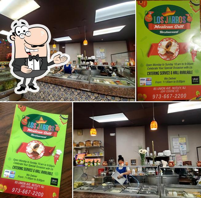 Los Jarros Mexican Grill Restaurant in Nutley Restaurant menu and reviews