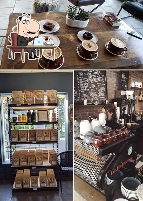 L'intérieur de Happy Goat Coffee Co. (Elgin)