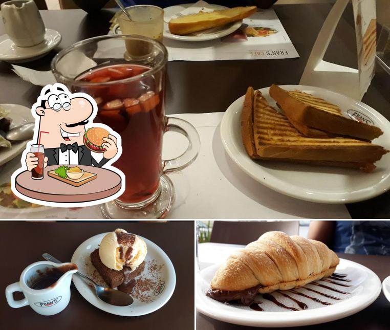 Os hambúrgueres do Fran's Café irão satisfazer diferentes gostos
