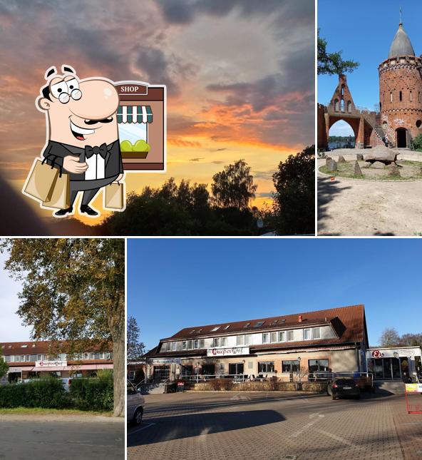 L'extérieur de Mueßer Hof Garni Hotel, Restaurant vorübergehend geschlossen