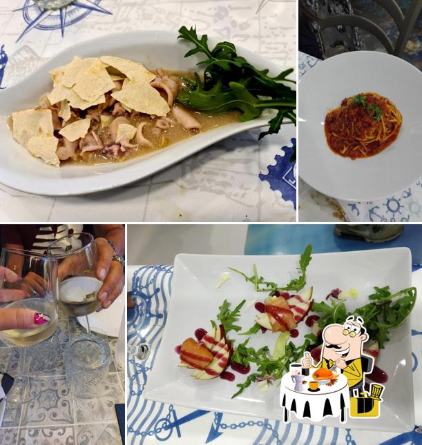 Platti al Pescheria ristorante in alto mare