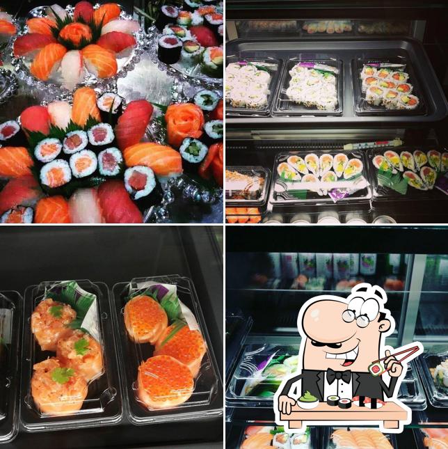 Prova le varie opzioni di sushi