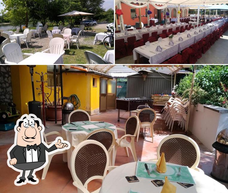 Gli interni di Bar Ristorante Pizzeria La Cava