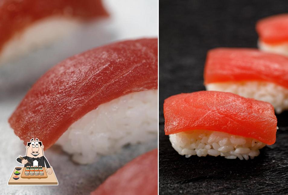 Les sushi sont offerts par Toyosu