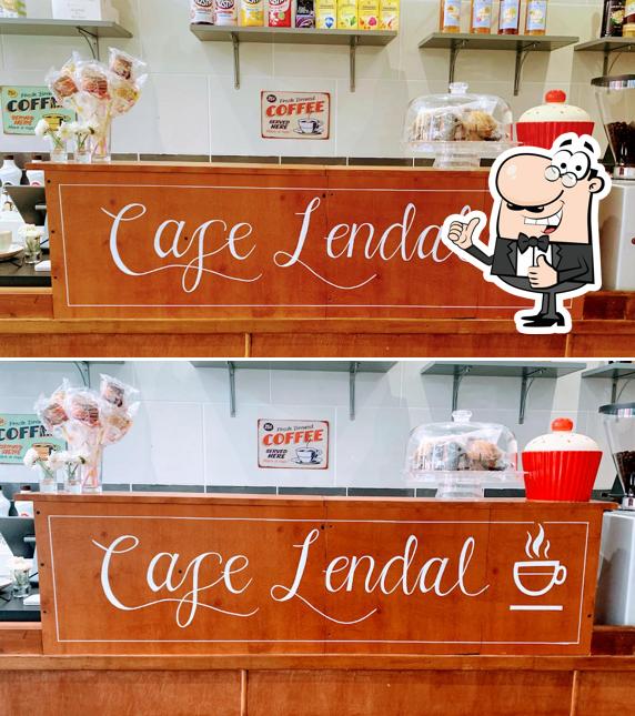 Look at the picture of Cafe Lendal