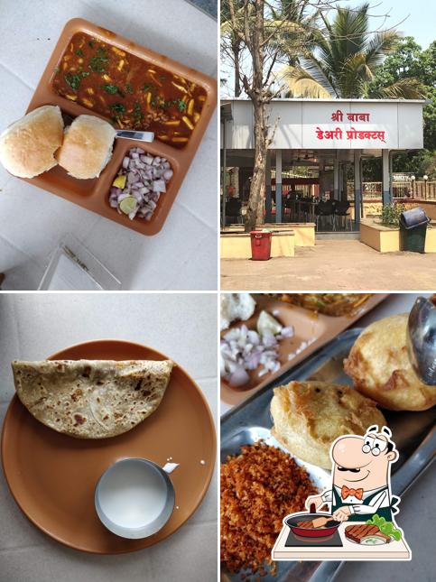 Pick meat dishes at Shri Baba Dairy & Saatvik Restaurant