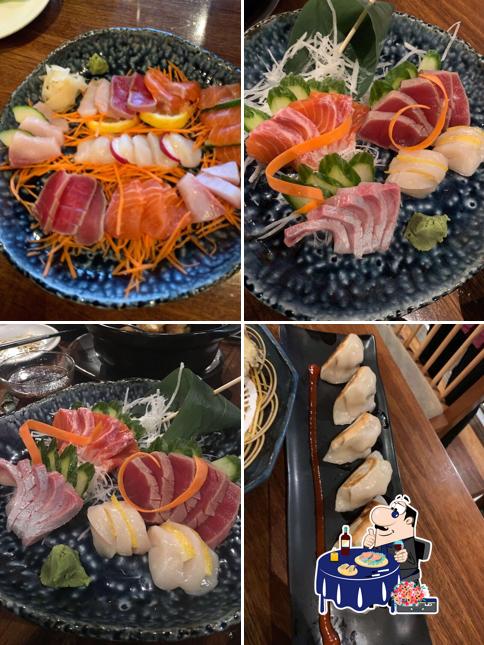Sashimi at Nobori Japanese Restaurant