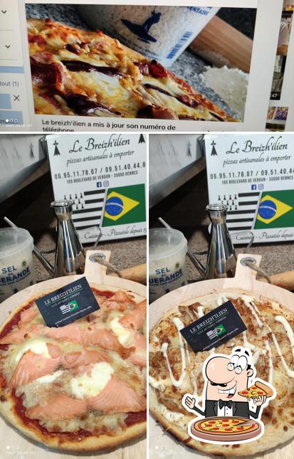 Essayez des pizzas à LE BREIZH'ILIEN