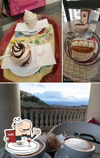 Questa è la foto che mostra la cibo e esterno di Piccolo Bar di Roncone Antonio