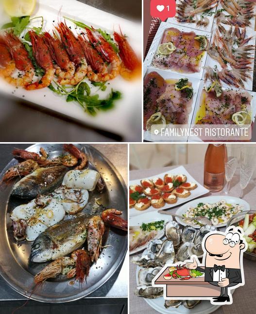 Попробуйте блюда с морепродуктами в "Familynest Ristorante"