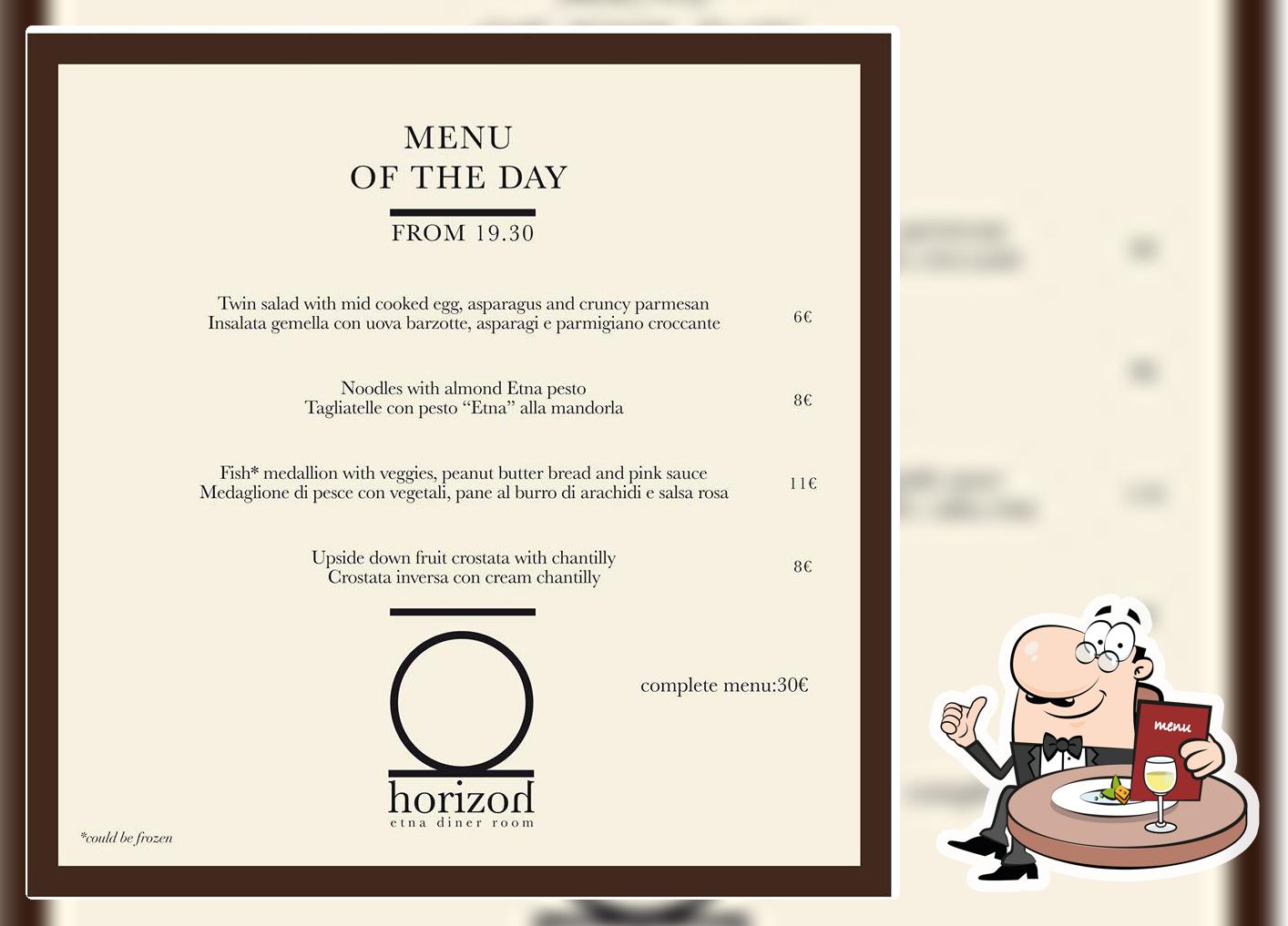 Horizon - etna diner room