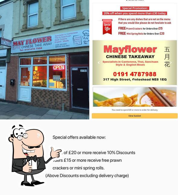 Mayflower Chinese takeaway in Gateshead Restaurant reviews