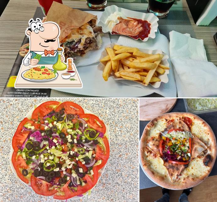 Panino con maiale stirato al Star Turkish Pizza Kebap