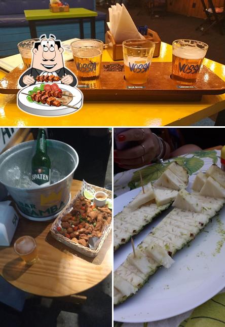 Comida em Bar Bamba