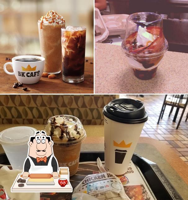 Burger King serves a range of desserts