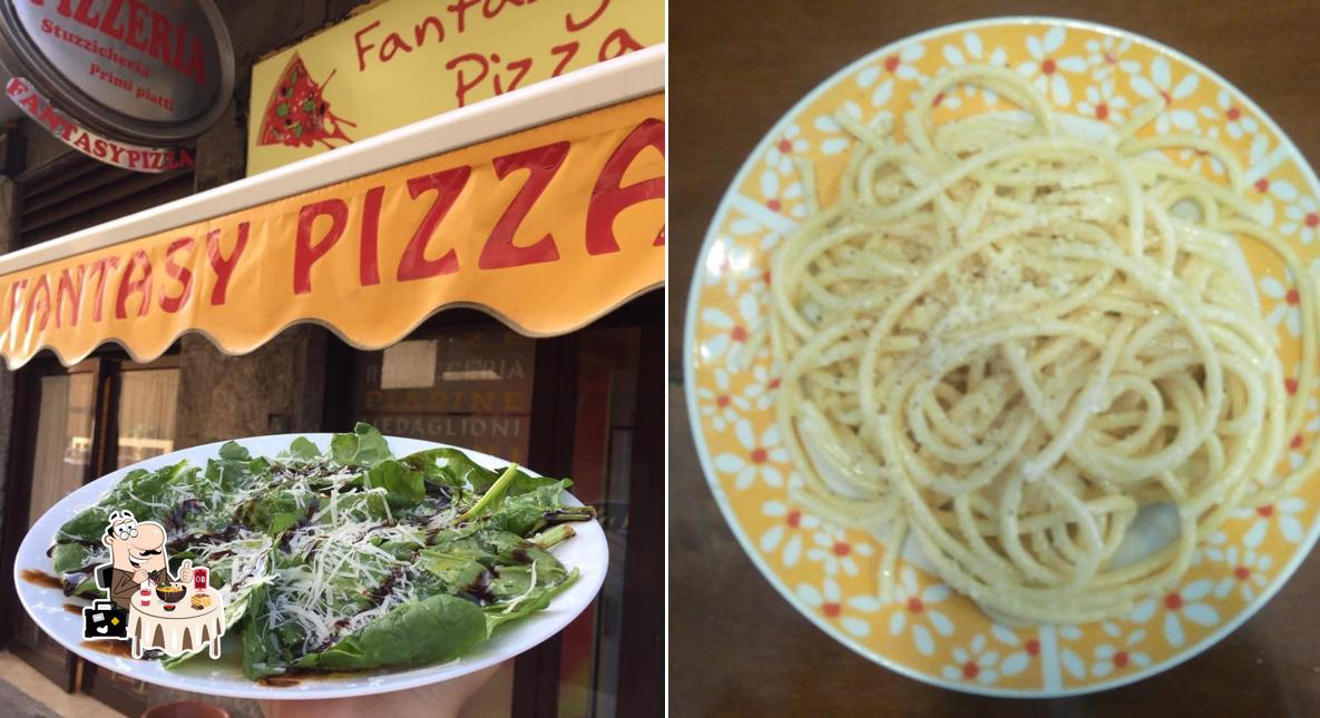 Cibo al Fantasy Pizza