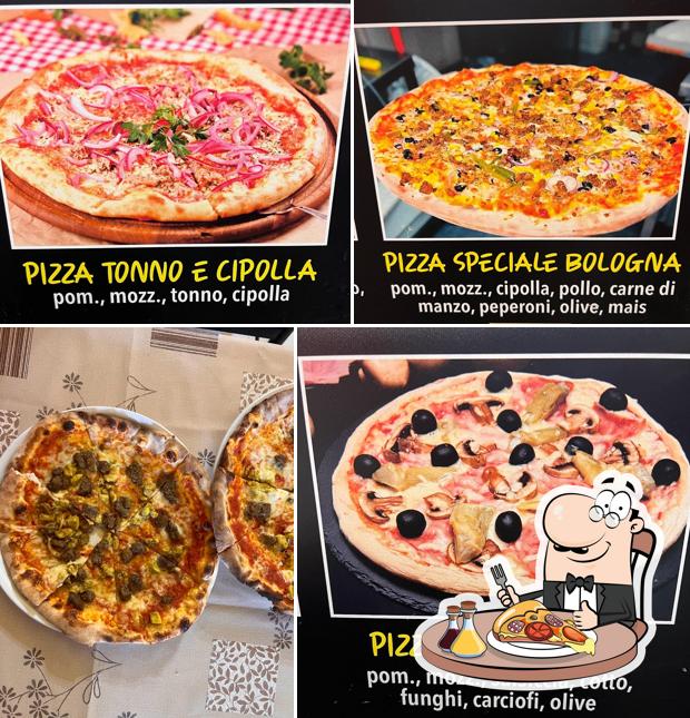 Essayez différents genres de pizzas