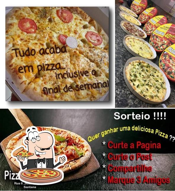 Escolha pizza no Pizzaria 40Tão