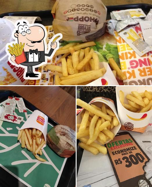 Prove batatas fritas no Burger King