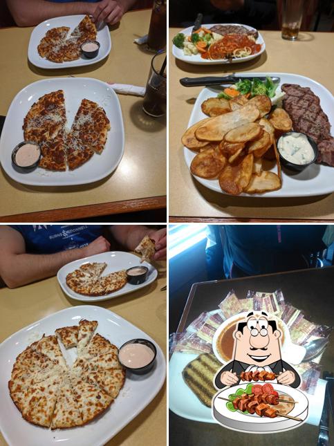 Plats à Boston Pizza