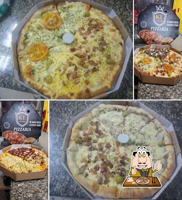 Consiga pizza no KL LANCHES PIZZARIA