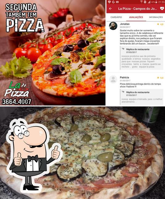 See the photo of la pizza