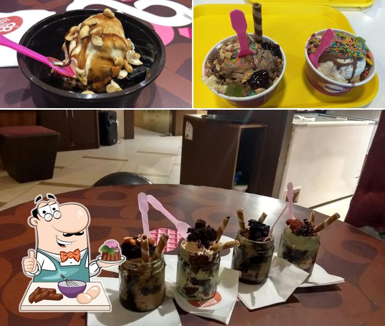 Don’t forget to try out a dessert at Cream Stone