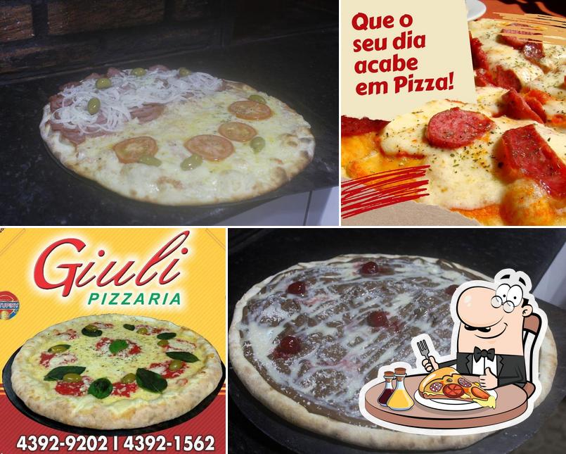 Experimente diversos tipos de pizza