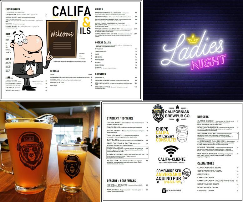 Here's a picture of CALIFA BREWPUB